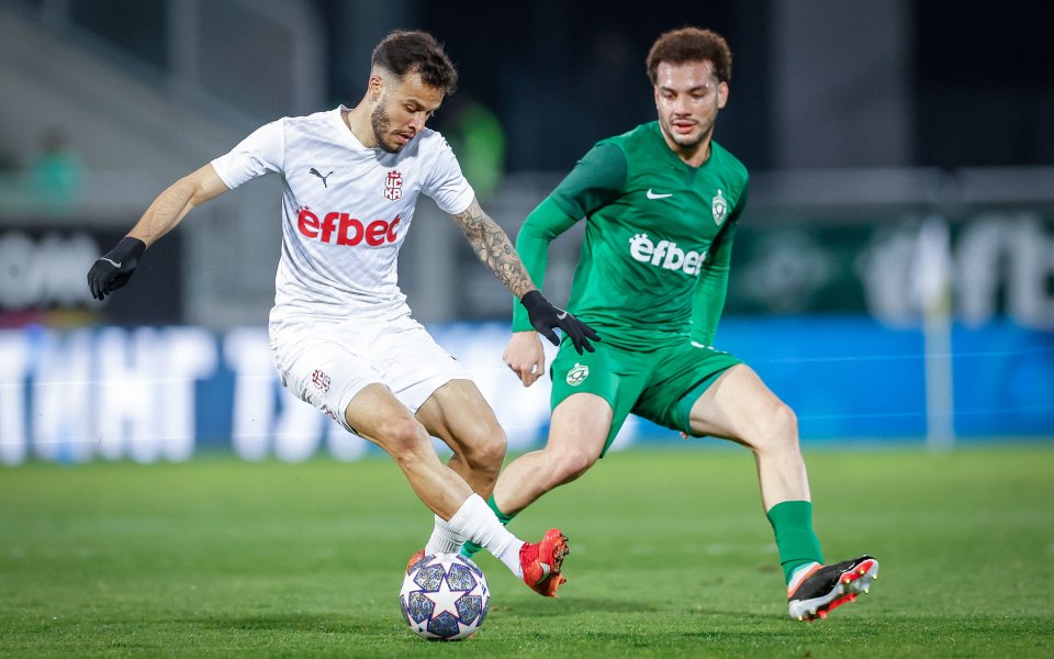 Лудогорец и ЦСКА 1948 играят при резултат 2:0 на Хювефарма