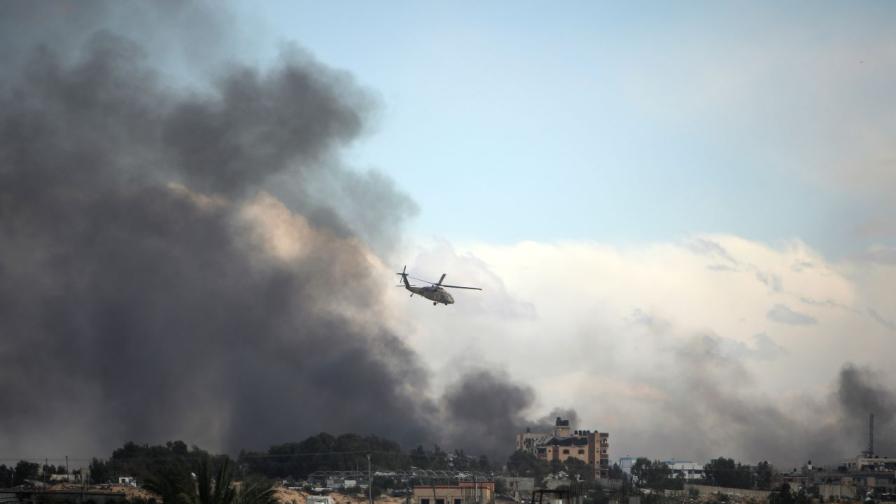 Израел: Унищожени са десетки цели на "Хамас" при въздушни и артилерийски удари