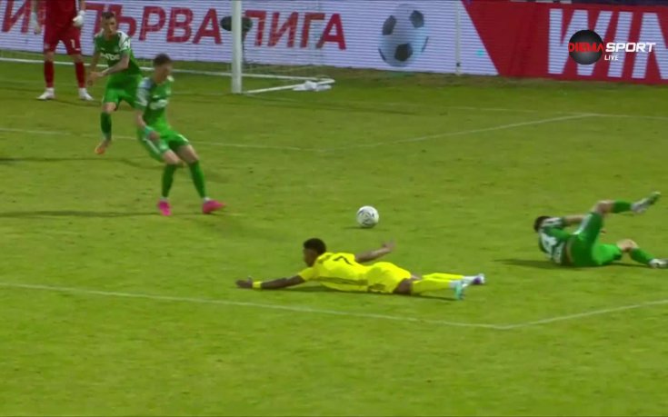 Хебър - Левски 0:0 /първо полувреме/