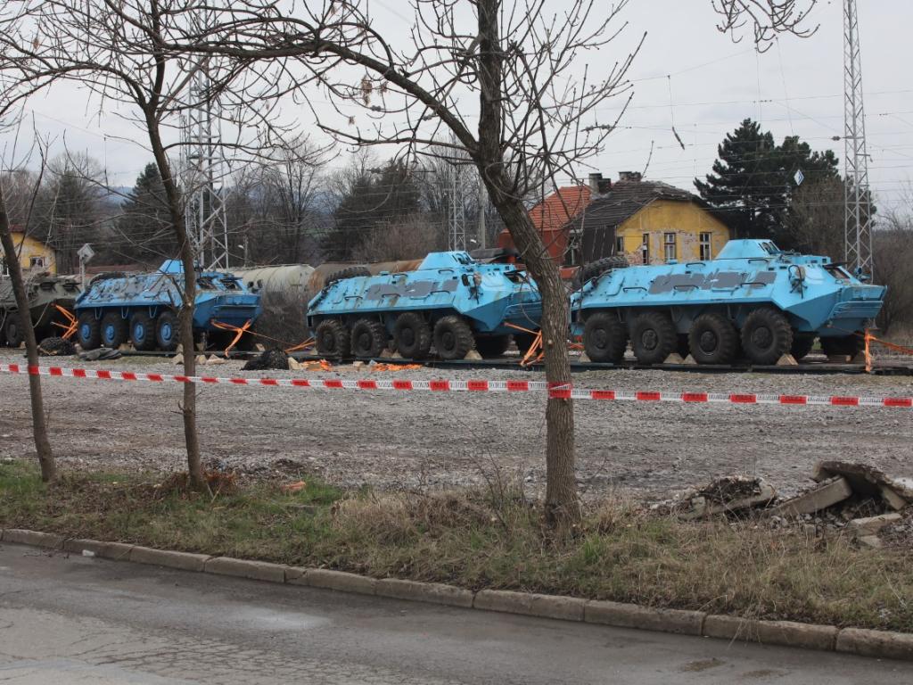 На 29 април приключи транспортирането на военно техническата помощ за Украйна