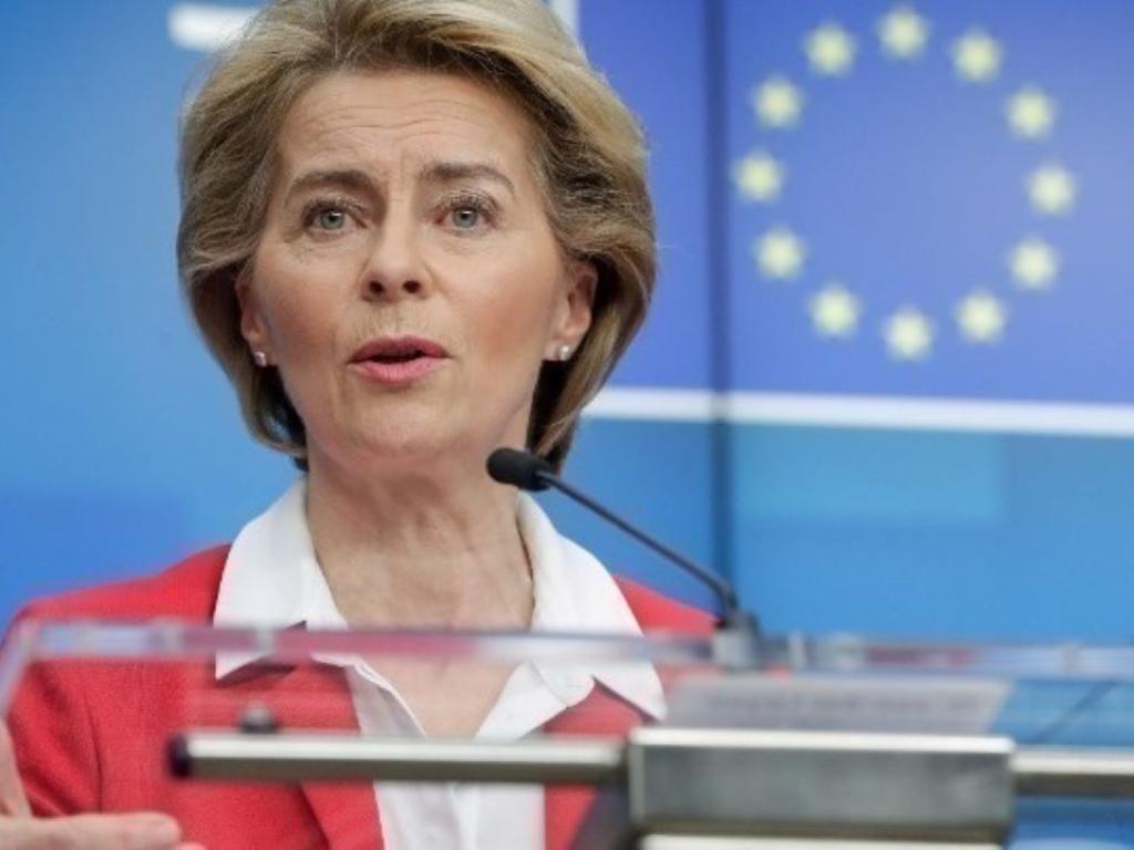 Председателката на Европейската комисия Урсула фон дер Лайен коментира днес