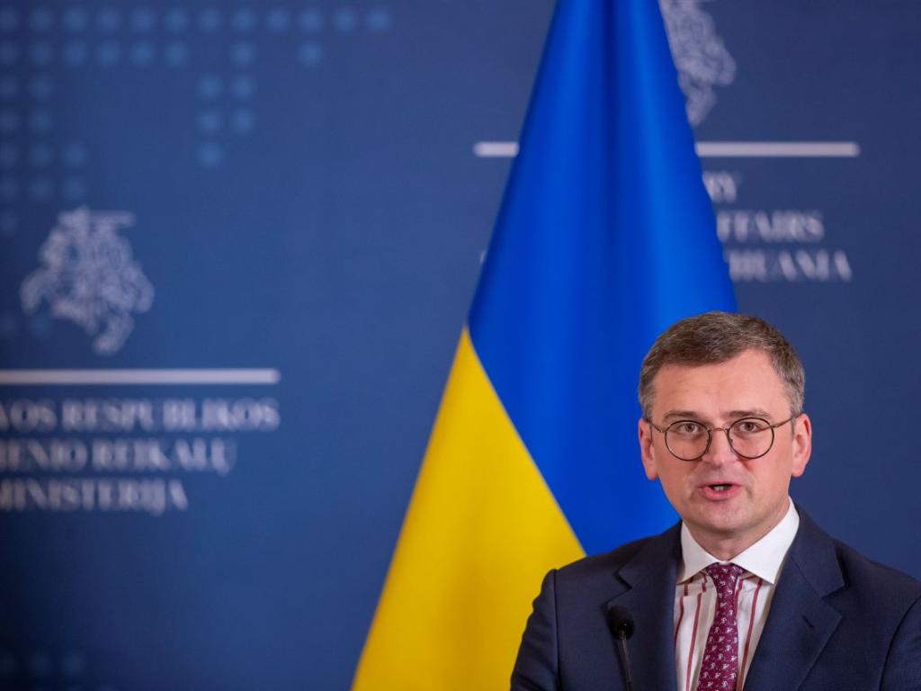 Министърът на външните работи на Украйна Дмитро Кулеба заяви днес,