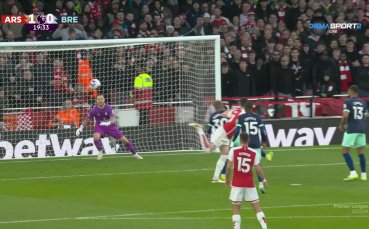 Арсенал - Брентфорд 1:1 /първо полувреме/