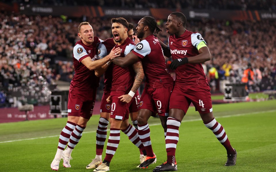 Уест Хем разби с гръмкото 5:0 германския Фрайбург на своя