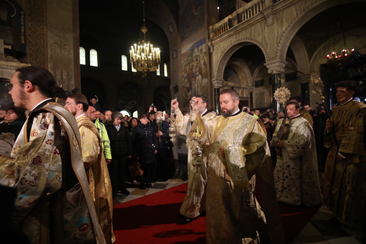 <p>В 9.30 ч. на 16 март беше отслужена заупокойната света литургия в памет на патриарх Неофит</p>