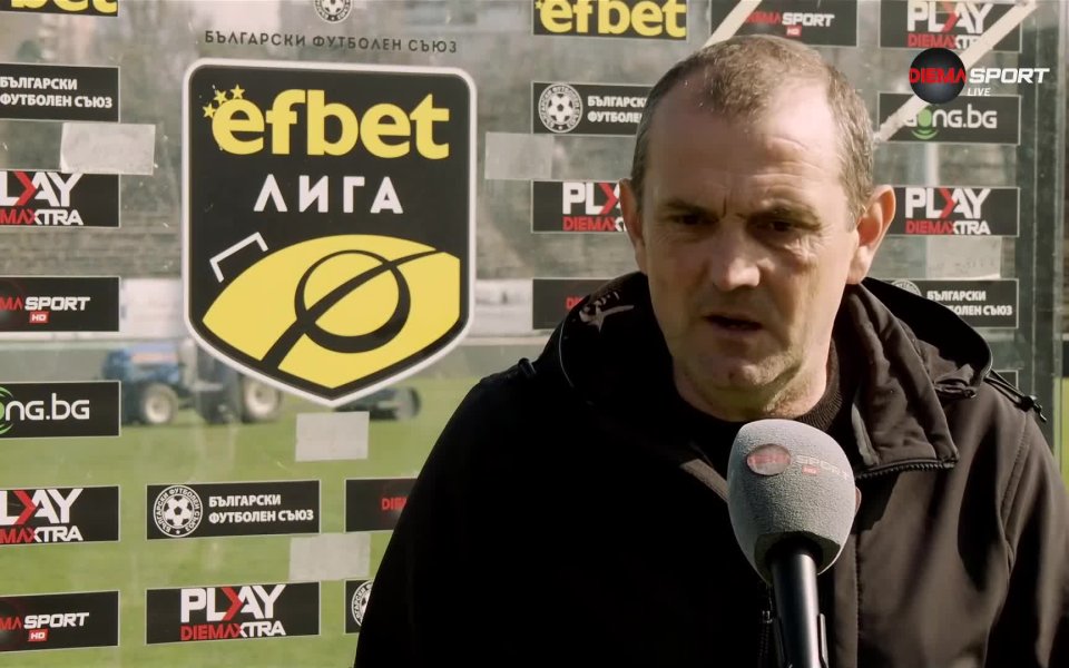 Треньорът на Славия Златомир Загорчич говори след загубата с 1:2