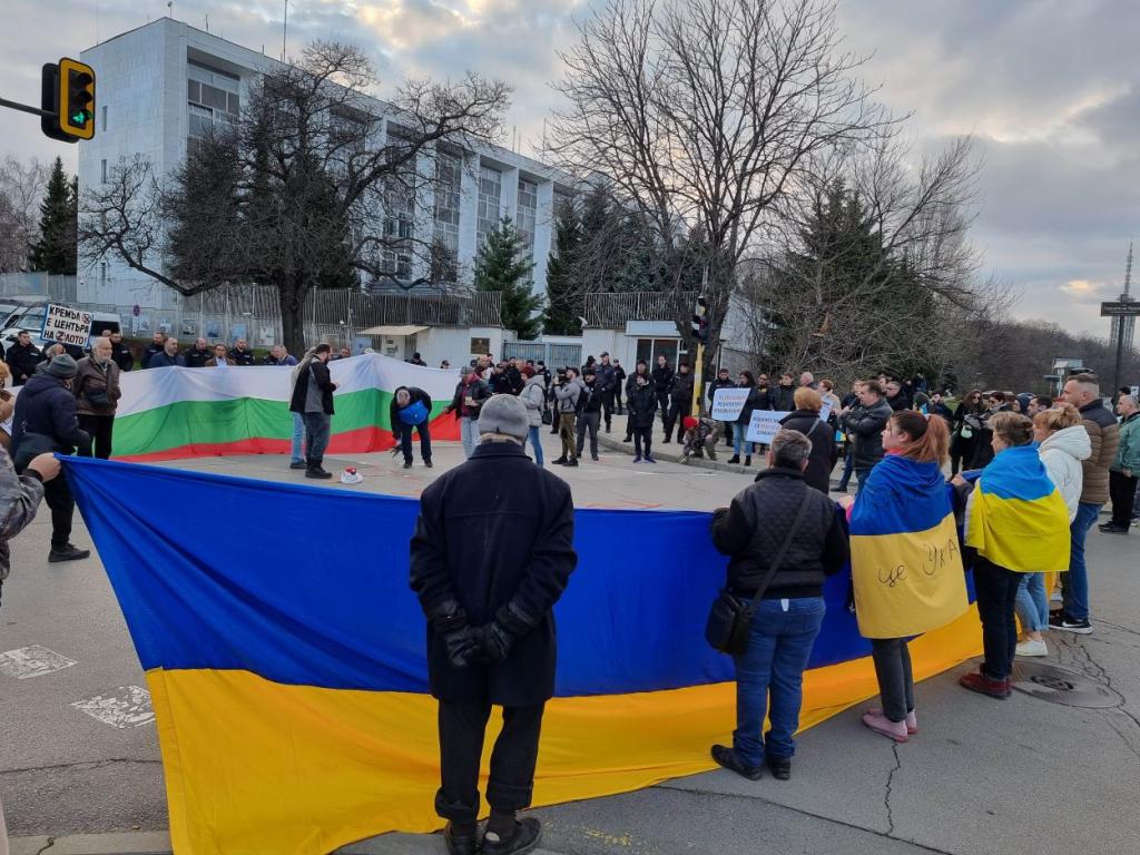 Сдружението на украинските организации в България Мати Украйна“ заедно с