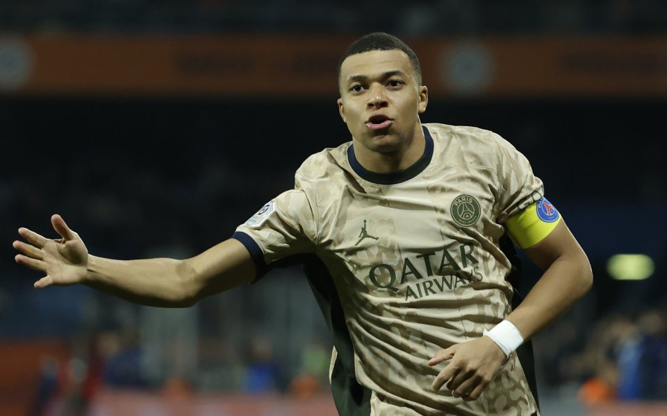 Суперзвездата на Пари Сен Жермен - Килиан Мбапе, печели повече