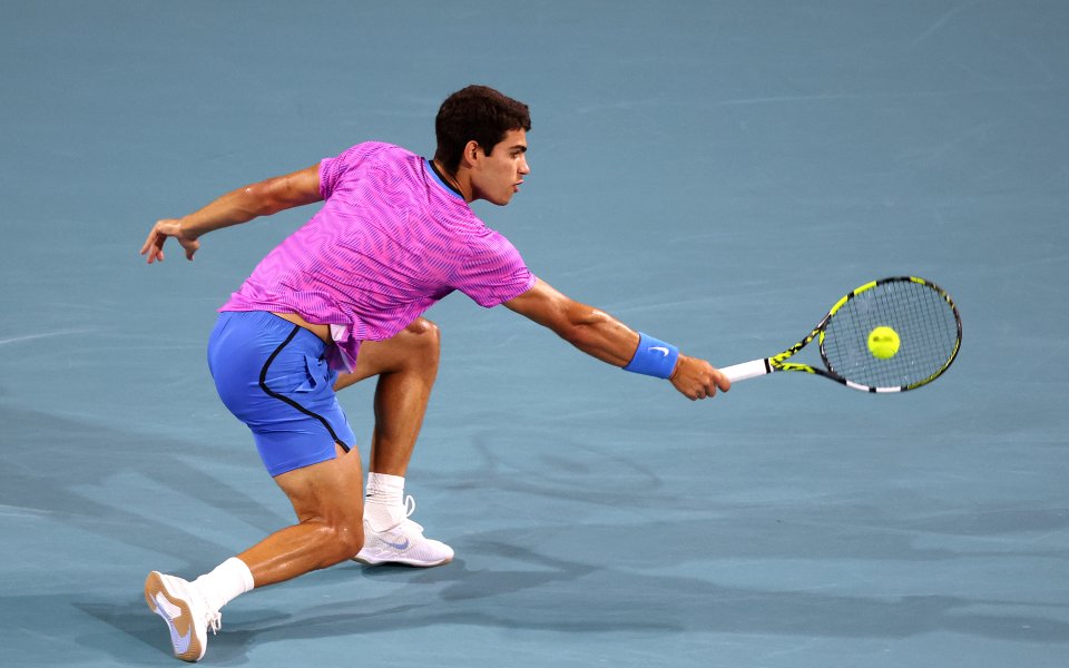 Карлос Алкарас изпитва трудности да се адаптира към атмосферните условия