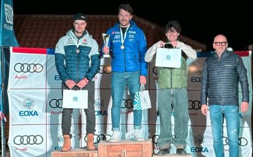 Националът в алпийските ски Калин Златков зае престижното второ място