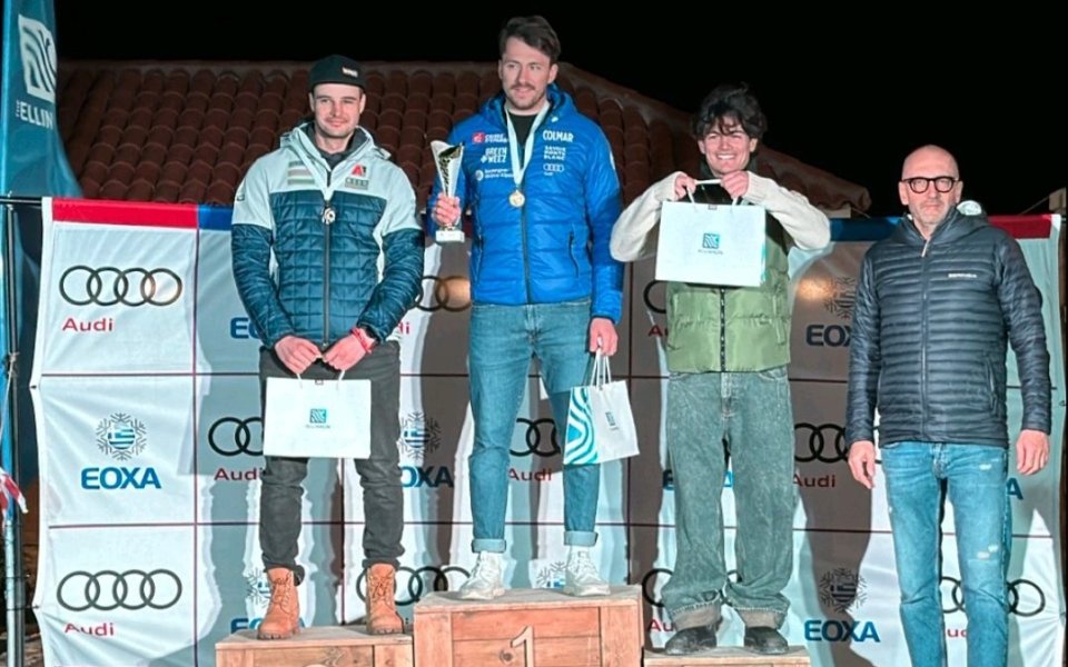 Националът в алпийските ски Калин Златков зае престижното второ място