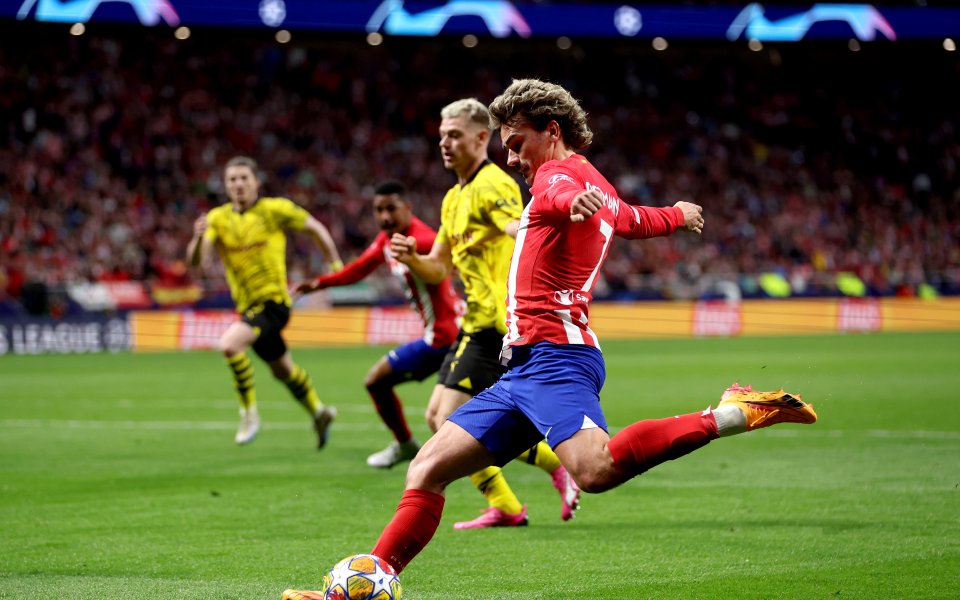 Атлетико Мадрид - Борусия Дортмунд 2:1 / Шампионска лига, 1/4-финал, първи мач, 10.04.2024 г. - втора