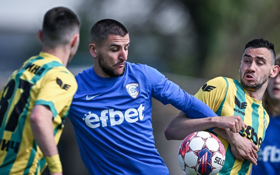 Централният нападател на Спартак Варна Ахмед Ахмедов прави впечатляващ сезон