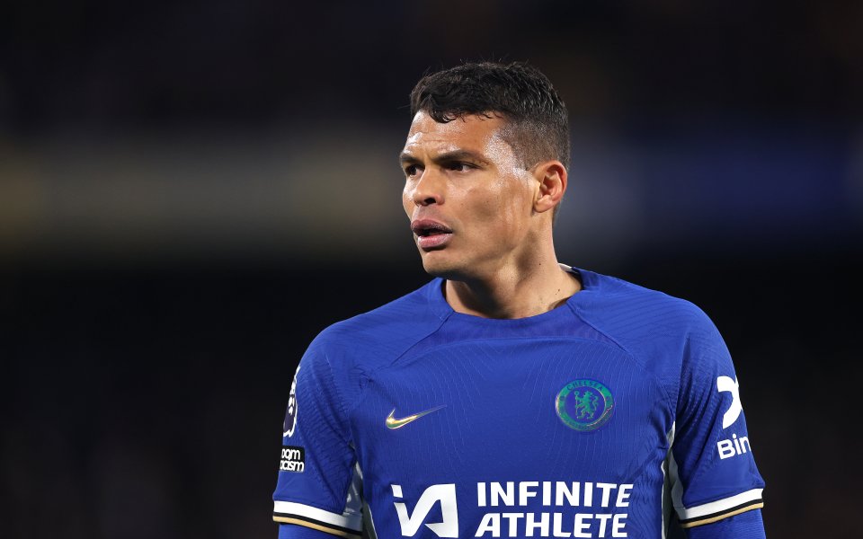 Защитникът Тиаго Силва ще напусне Челси след края на сезона,