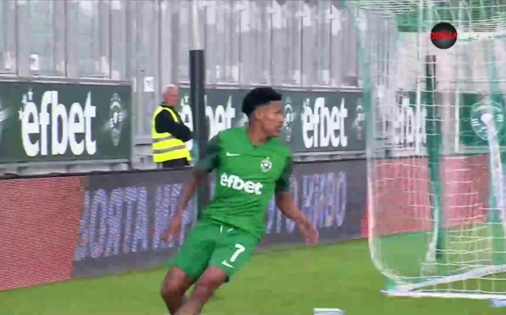 Рик Джонатан върна Лудогорец в мача (видео)