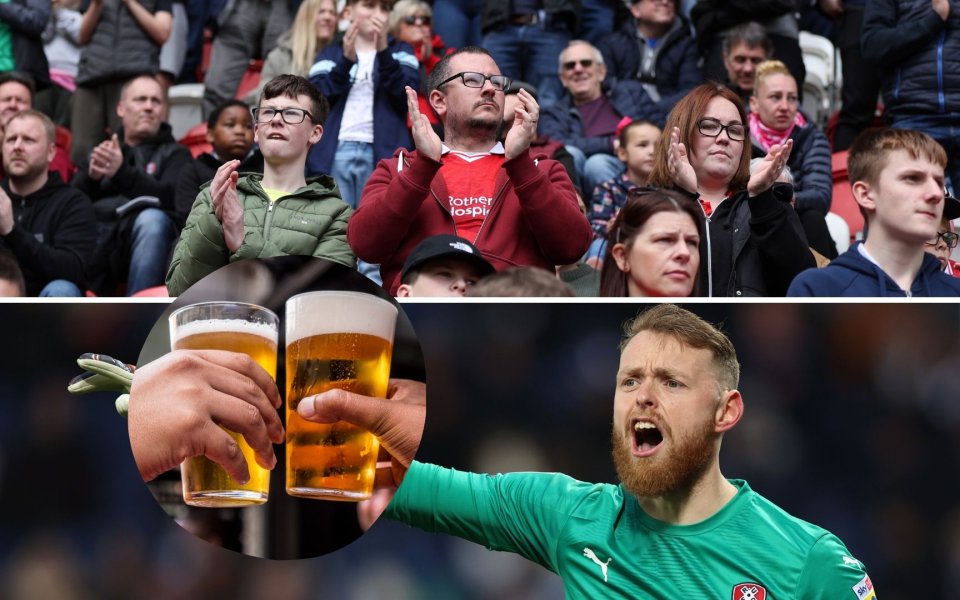 Вратарят на Родъръм Юнайтед – Виктор Йохансон, плати първите 600