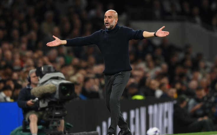 Шоуто е пълно! Сон с голям пропуск, Гуардиола се търкаля по земята (видео)