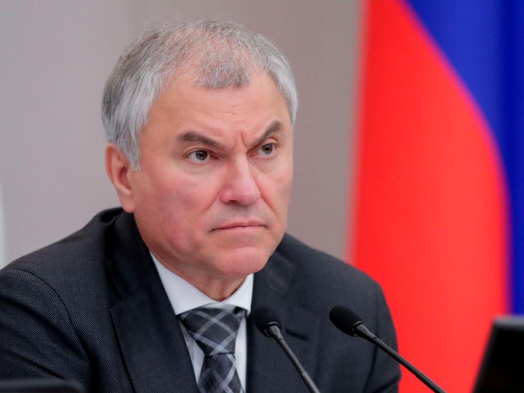 Председателят на долната камара на руския парламент Държавната дума предупреди