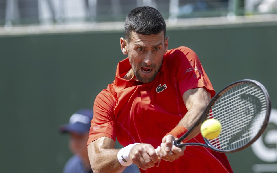 Новак Джокович - Томаш Махач 1:2 сета / ATP 250, Женева, 1/2-финал, 24.05.2024 г.