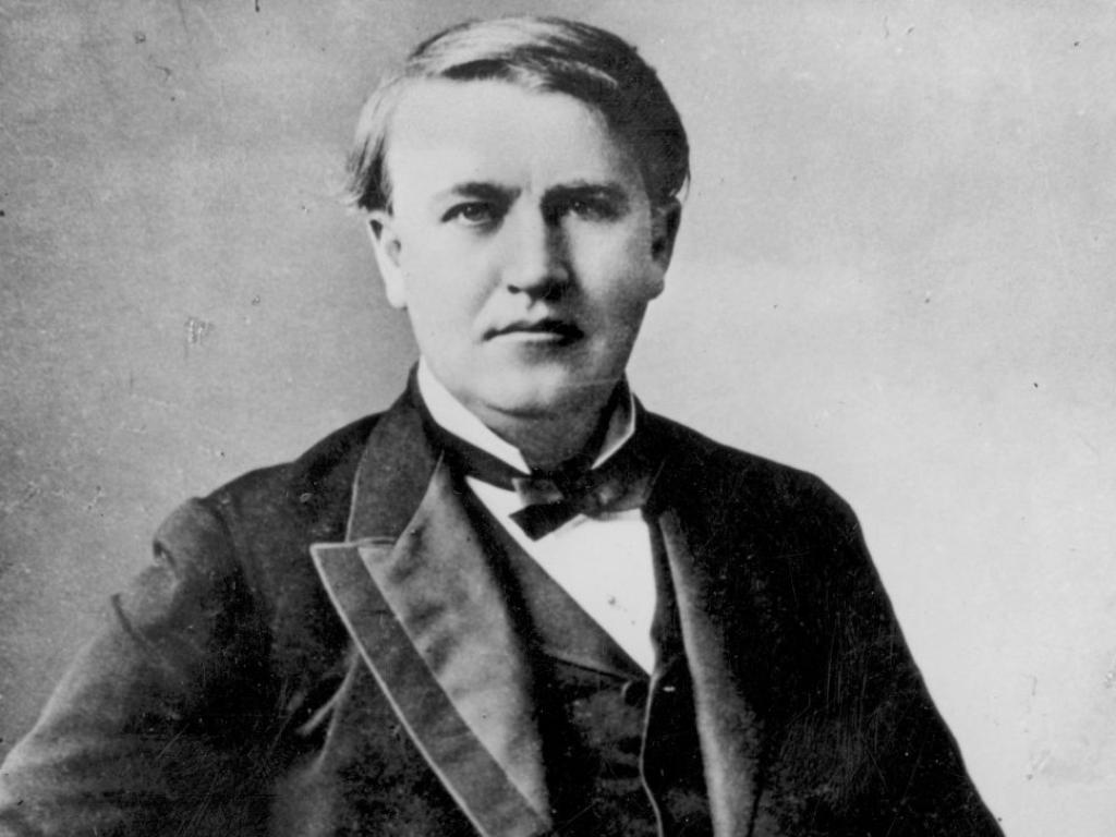 Томас Едисън често е възхваляван като плодовит изобретател прочут с