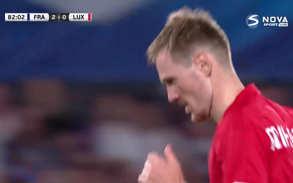 Осем преди края на редовното време бранителят на ЦСКА -