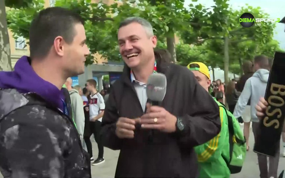 Пратениците на DIEMA SPORT Виктор Врачев и Петър Виденов определено
