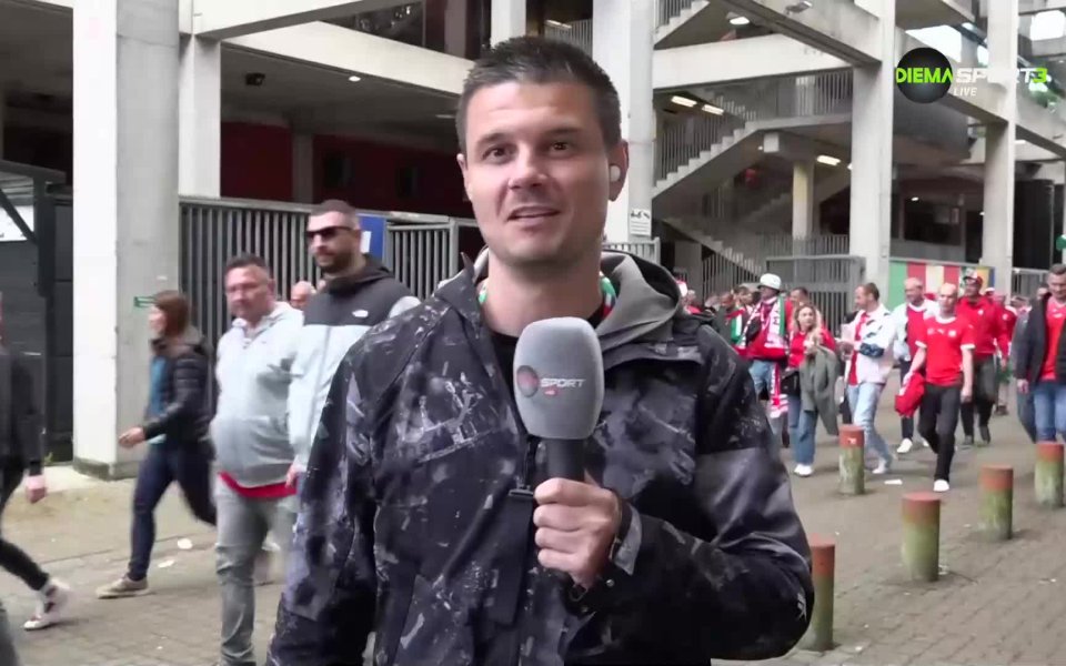 Коментаторът на мача Унгария – Швейцария (1:3) от UEFA EURO