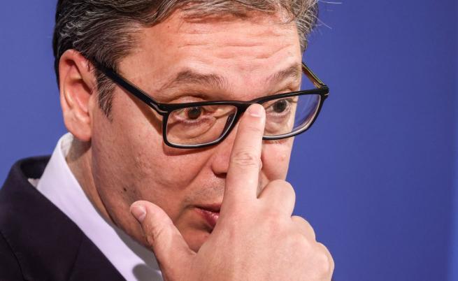  Александър Вучич надали има мотив да се гордее със сина си в последно време... 