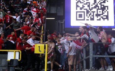Баталните сцени на Сигнал Идуна Парк преди мача между Турция