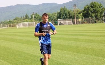 Алекс Колев с първа тренировка за Левски