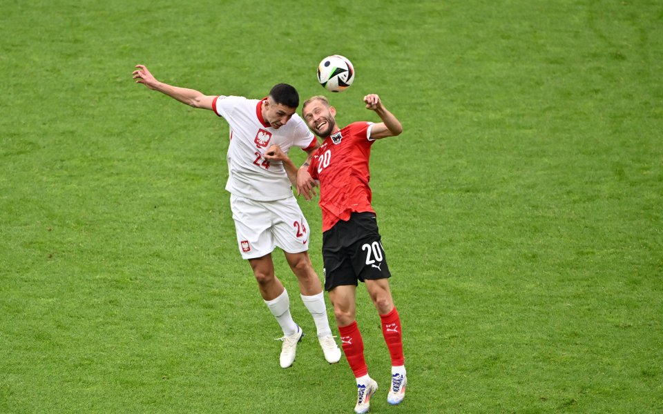 Отборите на Полша и Австрия играят при резултат 1:1 във втория