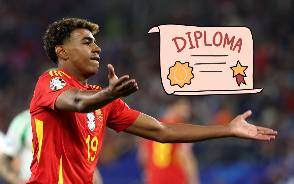 Футболистът от националния отбор на Испания Ламин Ямал е успял