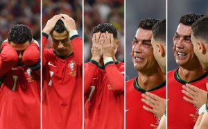 Героят Роналдо на влакчето на емоциите на UEFA EURO 2024