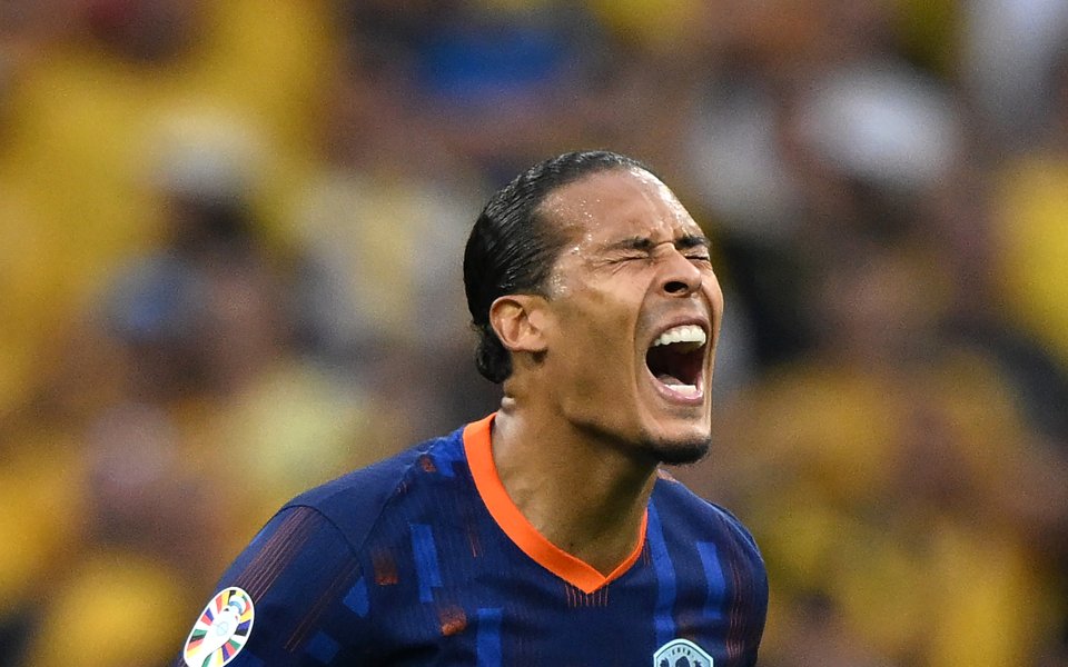 Капитанът на Нидерландия – Върджил ван Дайк, не успя да