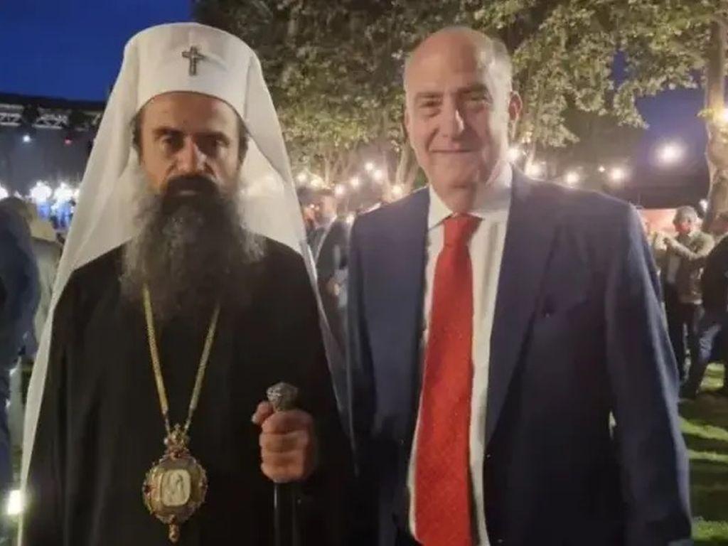 Негово Светейшество българският патриарх Даниил присъства на 2 юли вечерта