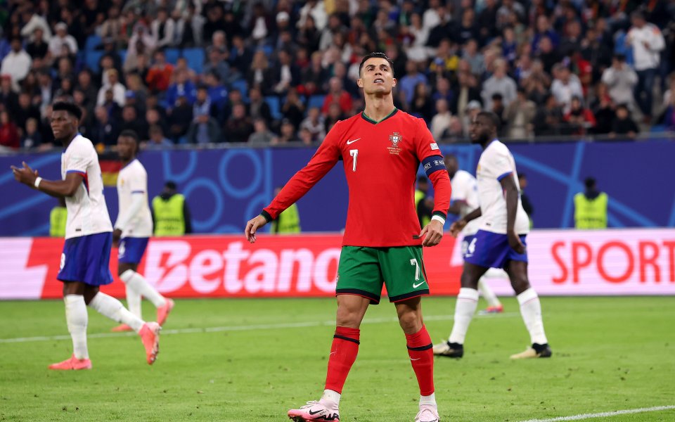 Кристиано Роналдо приключи разочароващо за себе си UEFA EURO 2024.