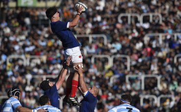 Двама френски ръгби национали Оскар Жегу и Юго Ораду