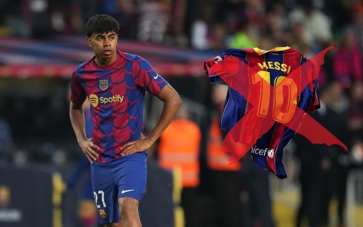 Ламин Ямал не пожела номера на Лионел Меси