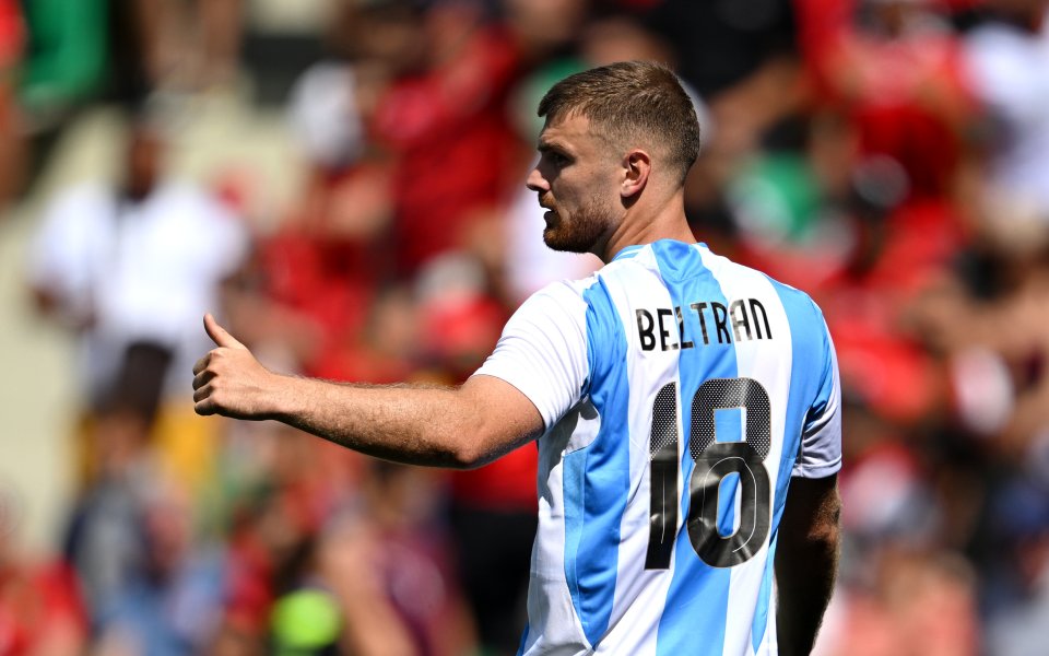 Аржентина постигна първата си победа в олимпийския турнир по футбол