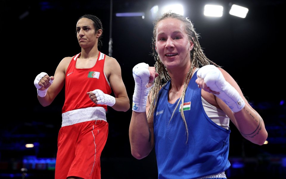 По-рано днес представителят на Алжир престоя на ринга по-малко от