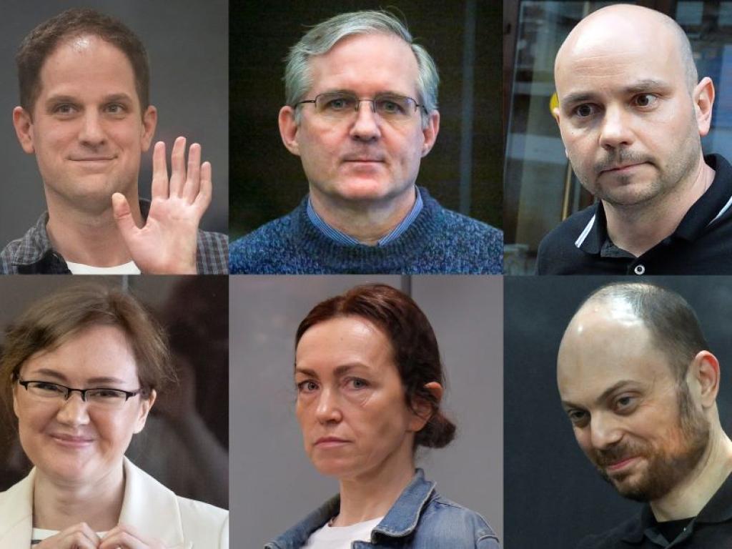 Процесът по размяна на 24 затворници и две деца между