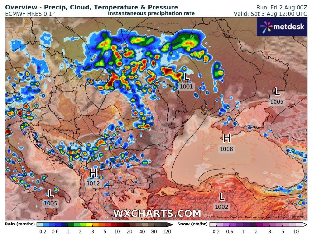 обстановка в събота