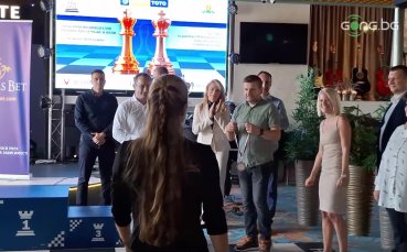 Награждаване на държавното първенство по шахмат