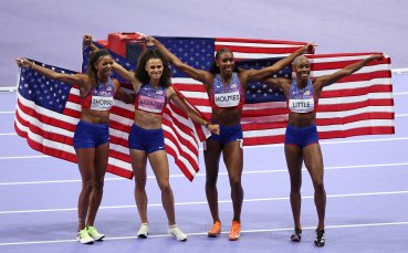 Американките триумфирха в щафетата 4 по 400 метра