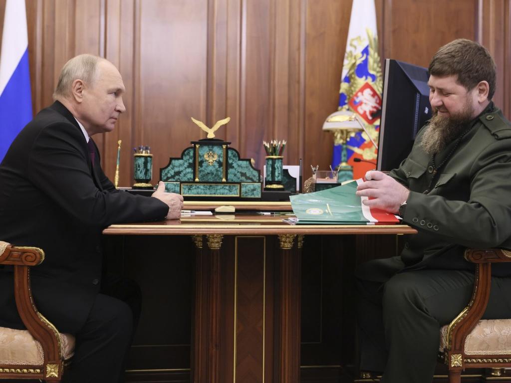 Руският президент Владимир Путин пристигна тази вечер в Чечения