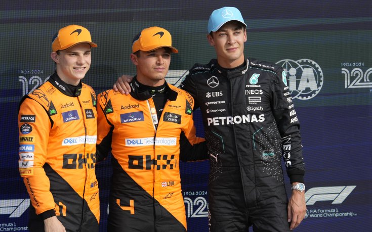 Норис и Пиастри пратиха Макларън на първа редица на 