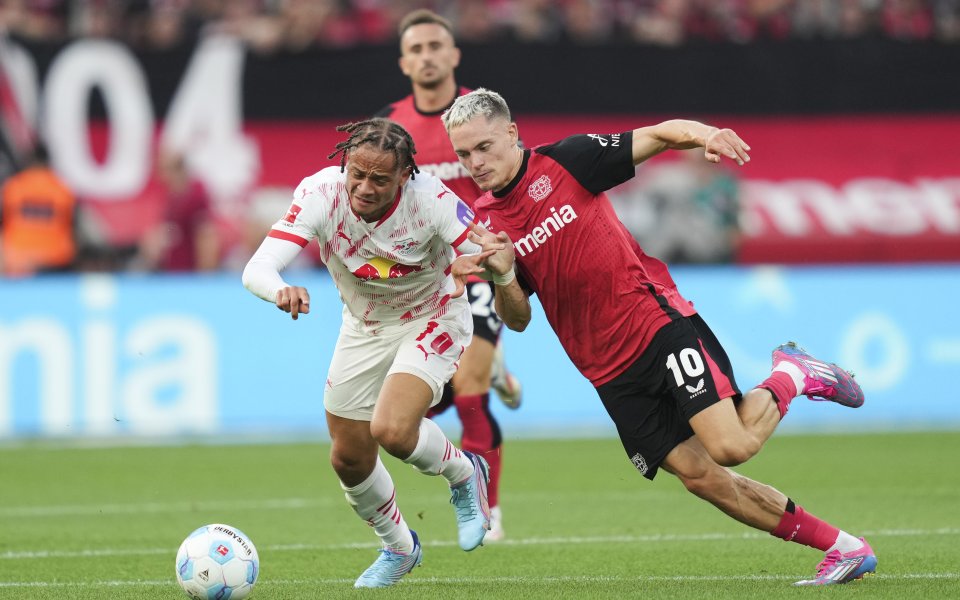 Байер Леверкузен - РБ Лайпциг 2:3 / Първа Бундеслига, втори кръг, 31.08.2024 г.