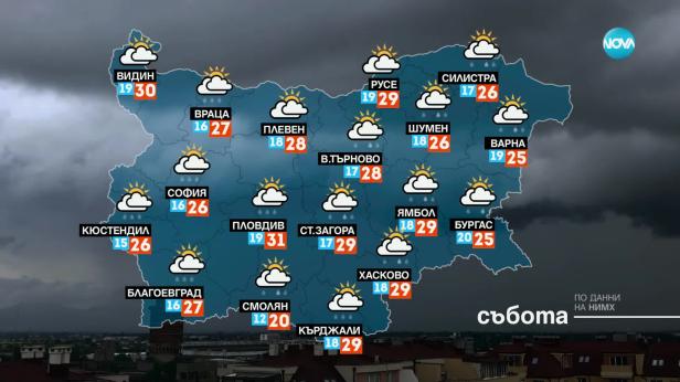 Прогноза за времето (07.09.2024 - обедна емисия)