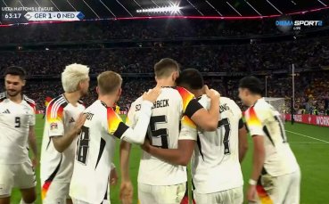 Германия поведе на Нидерландия с дебютен гол на Джейми Левелинг