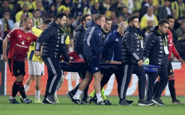 Играч на Ман Юнайтед се разплака в Истанбул